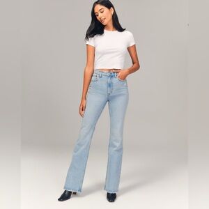 Abercrombie High Rise Vintage Flare Jeans